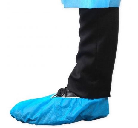 Sentry Overshoes Regular Non Woven Medium Blue