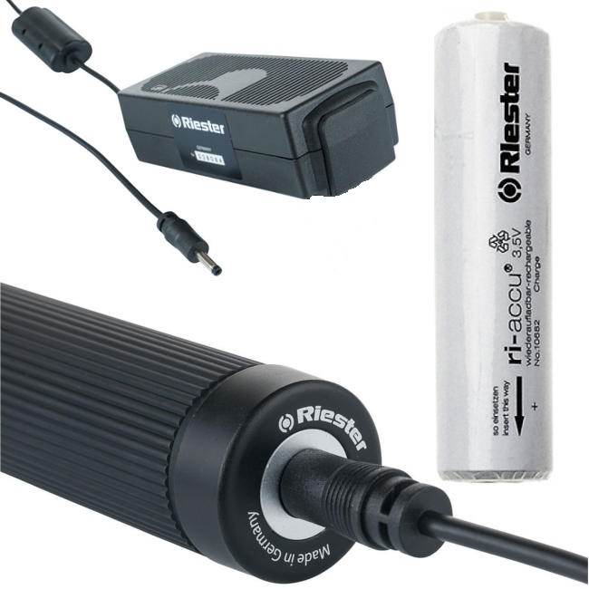 Riester Plug in Charger with Li-Ion Battery