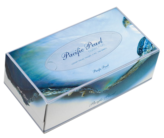 Facial Tissue Pacific Pearl 2ply Tissue Packet of 200