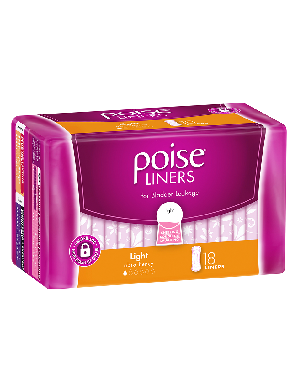 Poise Liners Light 18