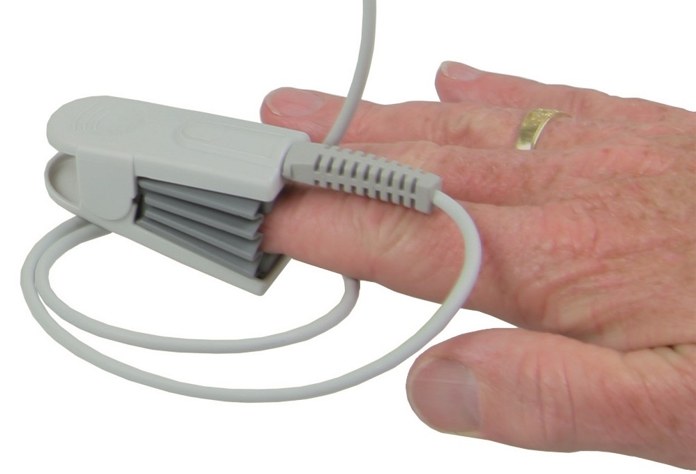 Edan Pulse Oximeter Adult Finger Sensor for H100B
