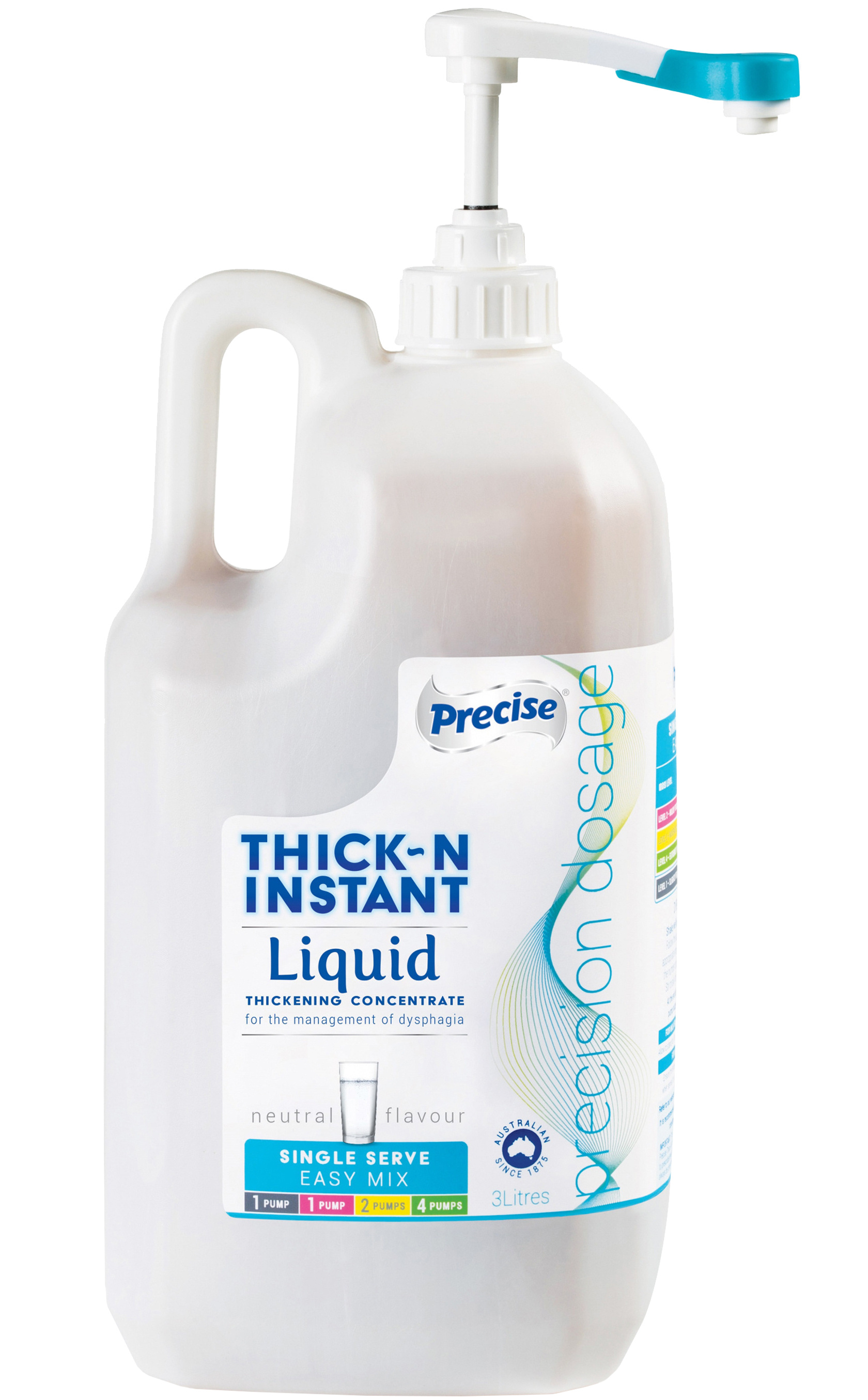 Precise Thick-N Instant Thickening Solution Single Serve 3L