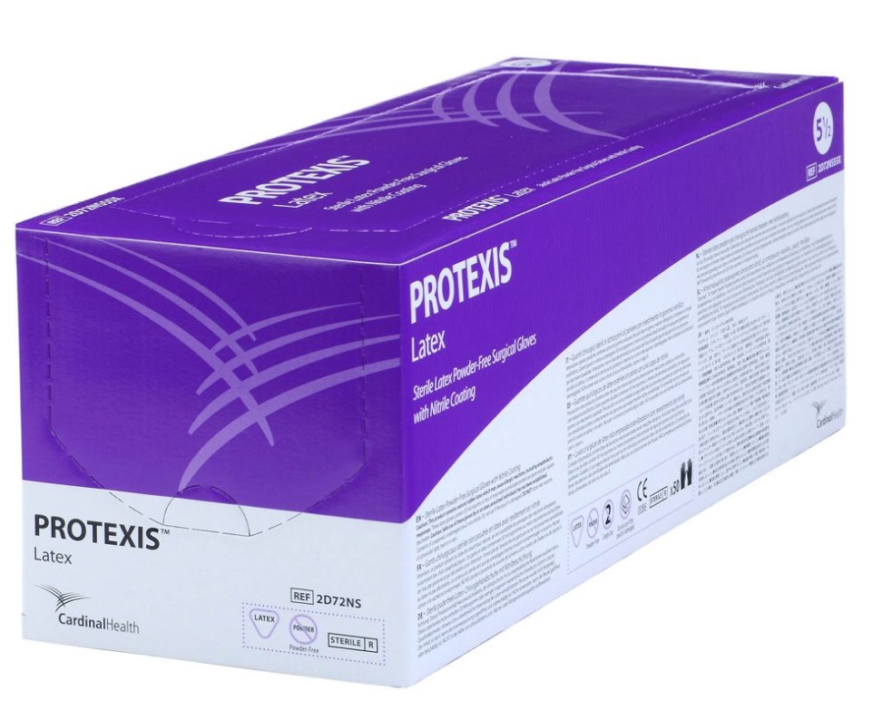 Protexis Latex Sterile Powder Free Surgical Gloves Size 6.5