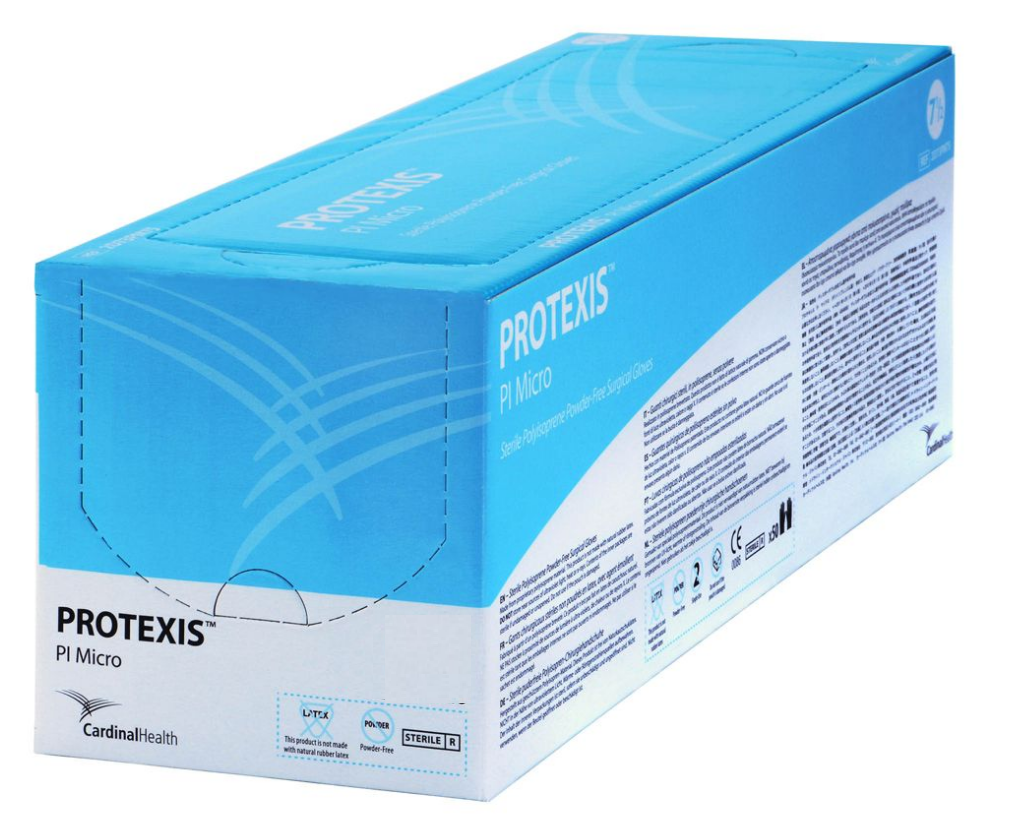 Protexis PI Micro Sterile Latex Free & Powder Free Surgical Gloves Size 6.5