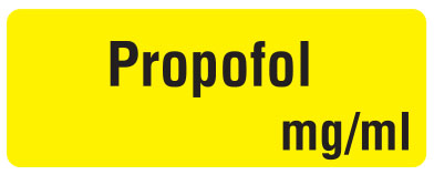 Labels - Propofol