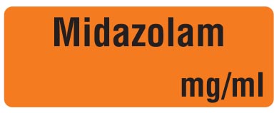 Labels - Midazolam