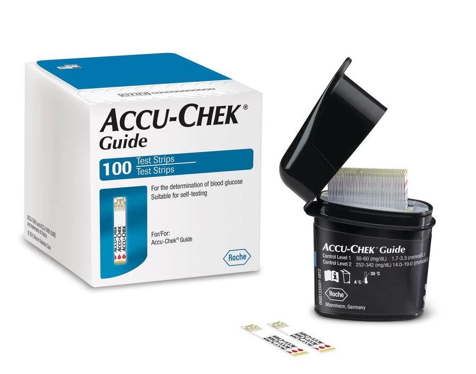 RD Accu-Chek Guide Test Strip Box of 100