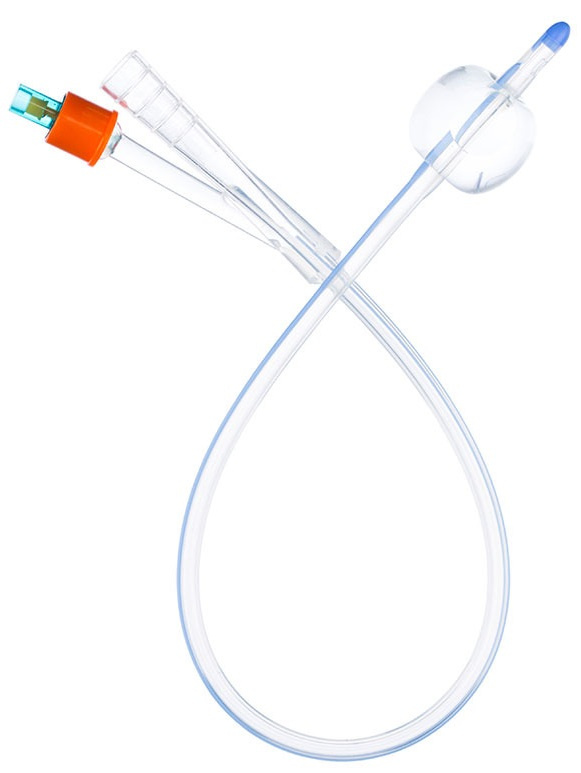 Releen Foley Catheter Silicone 2way Male 12fg