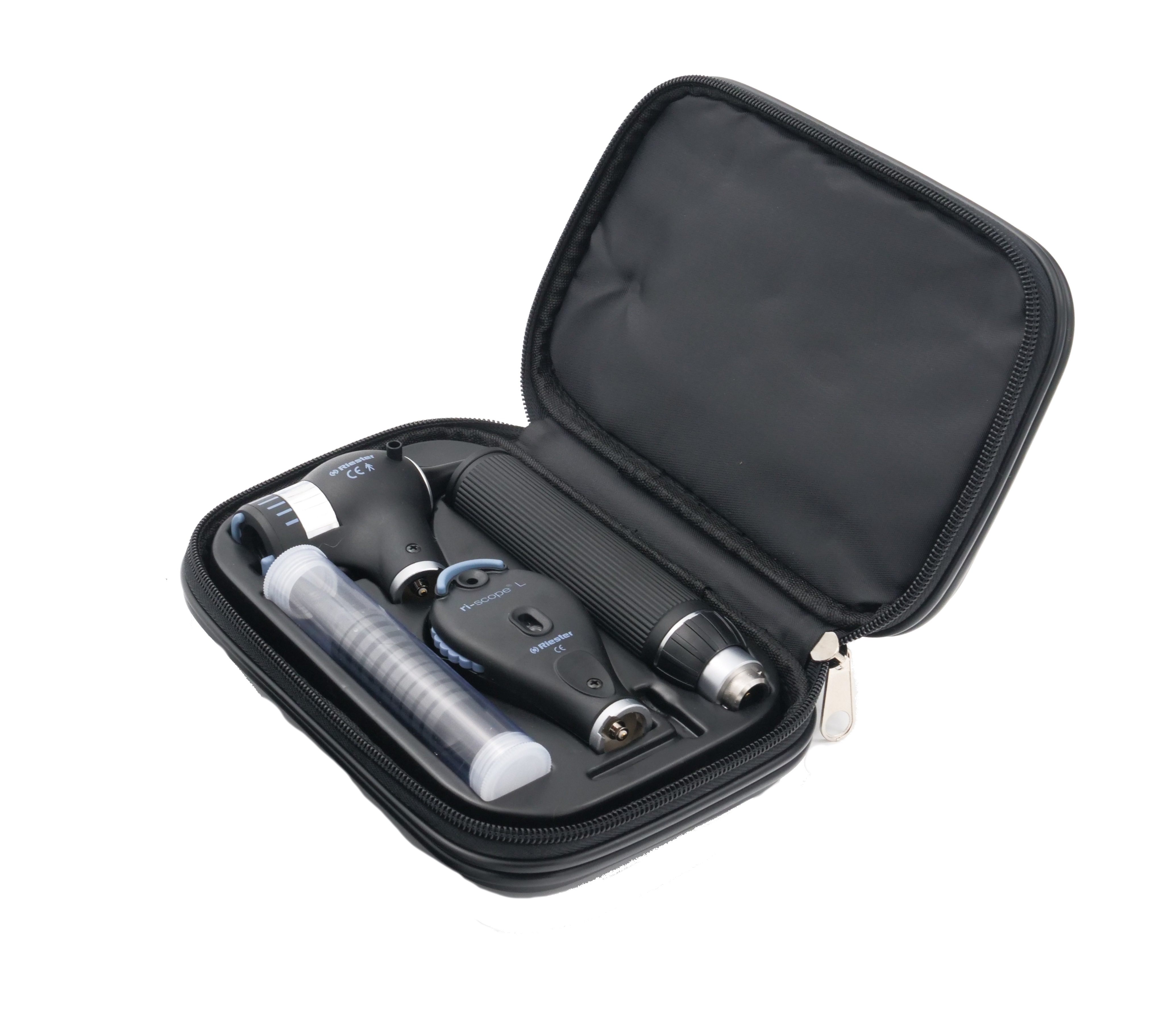 Riester Ri-scope set L2 LED Ophthalmoscope and EliteVue Otoscope 3.5V in Carry Case