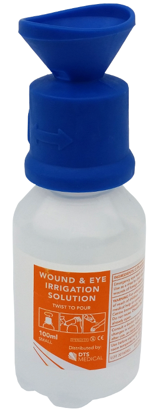 Wound and Eye Irrigation Bottle Prefilled 100ml