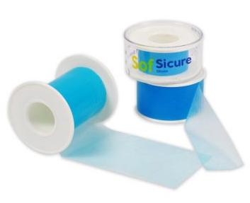 Sentry SofSicure Silicone Fixation Tape 1.9cm x 1.5M
