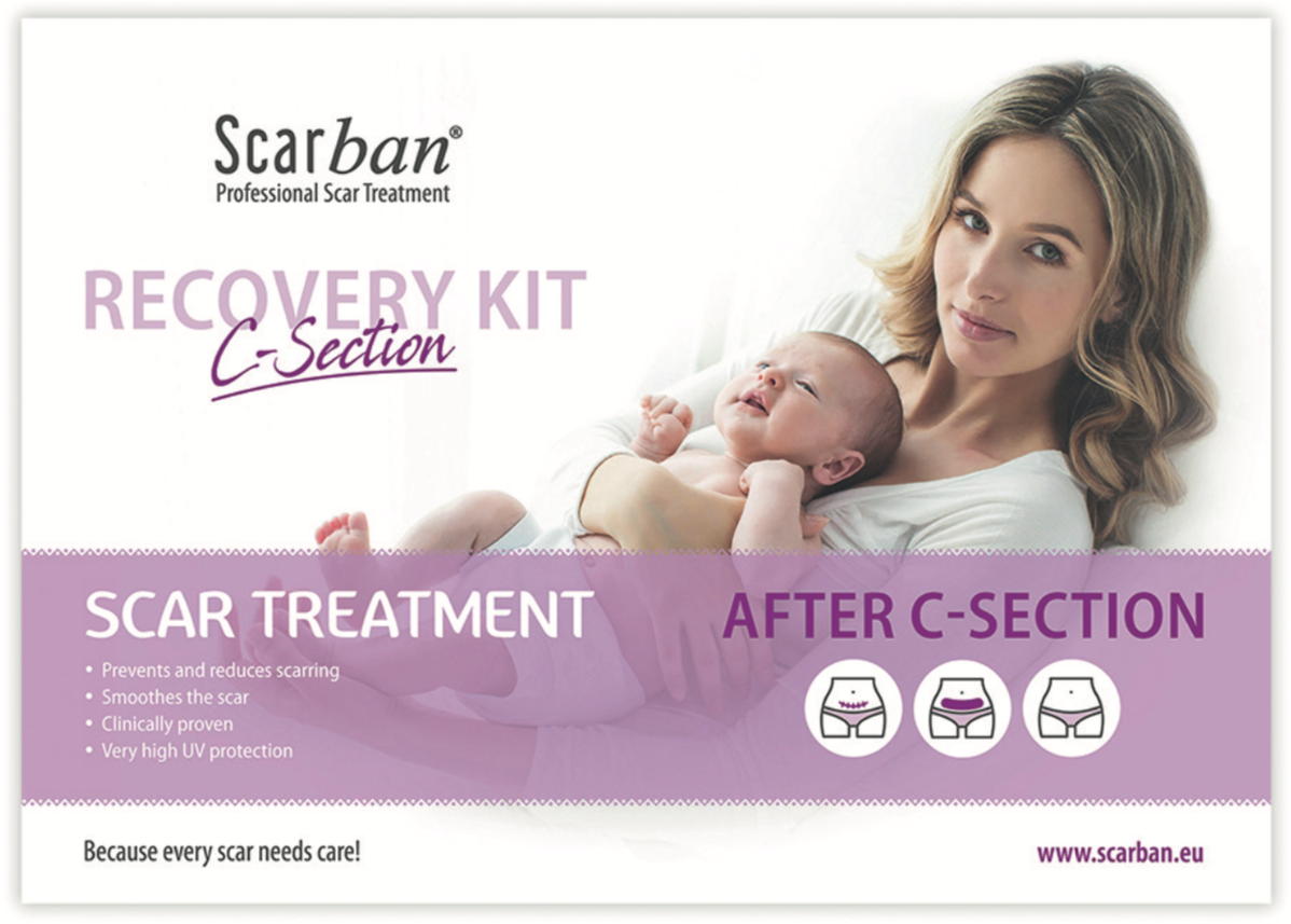 Scarban C-Section Silicone Scar Treatment