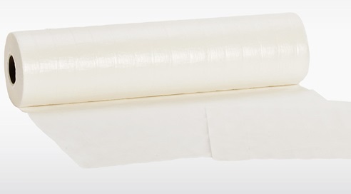 Couch Roll Sheet- Plastic back perforated 55cmx50m