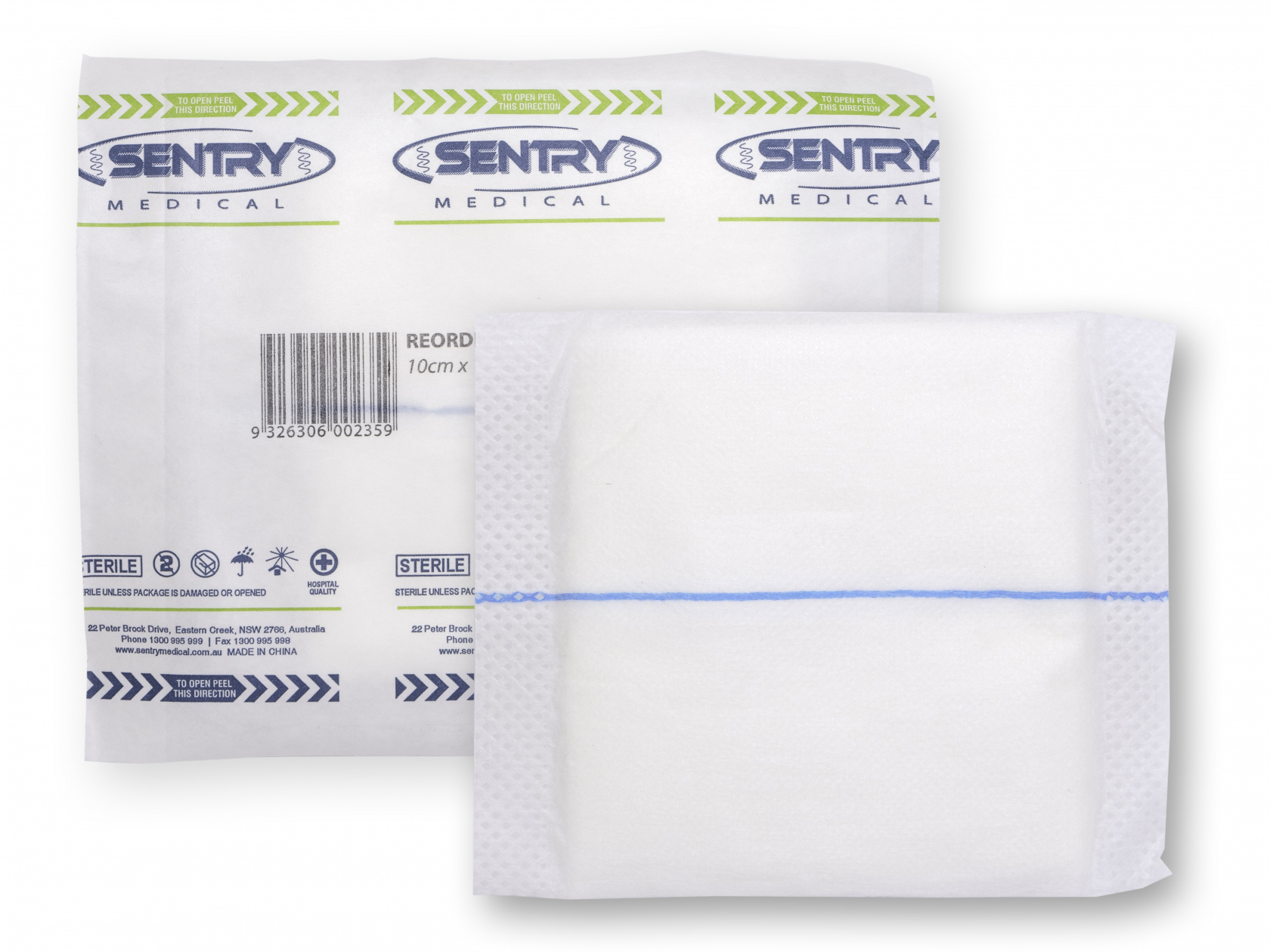 Sentry Combine Dressing Sterile 10cm x 10cm  CTN 800