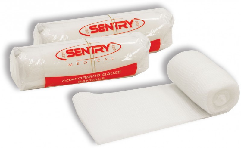 Sentry Conforming Gauze Bandage 2.5cm x 1.5m
