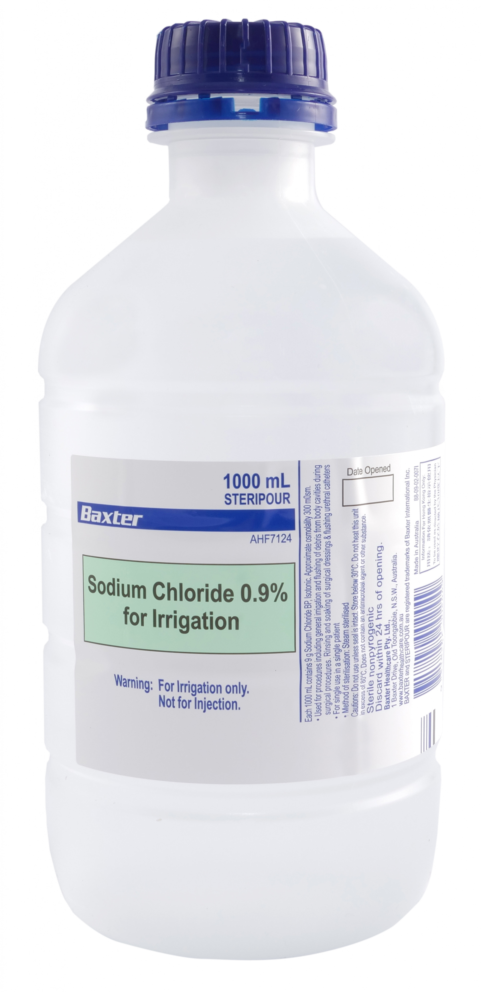 Sodium Chloride 0.9% Steripour Irrigation 1000mls
