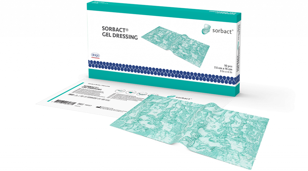 Sorbact Gel Dressing Wound Contact Layer 7.5cm x 7.5cm