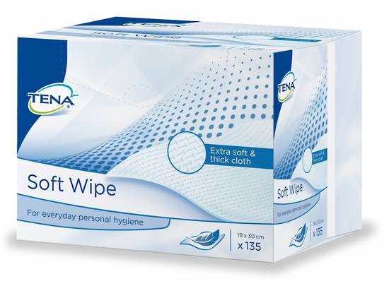 TENA Skin Care Soft Wipe 135 pcs