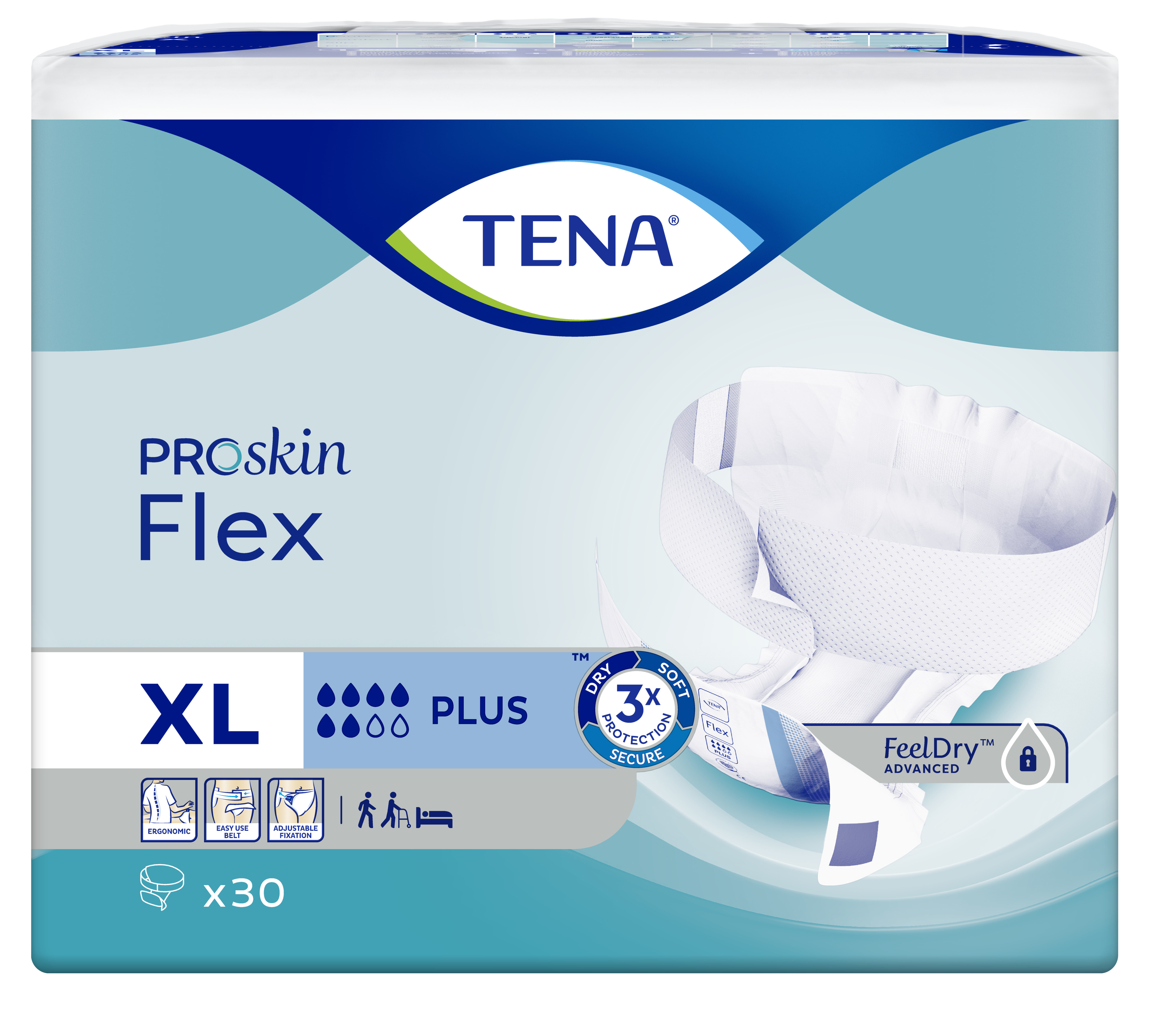TENA PROskin Flex Plus Extra Large 30s