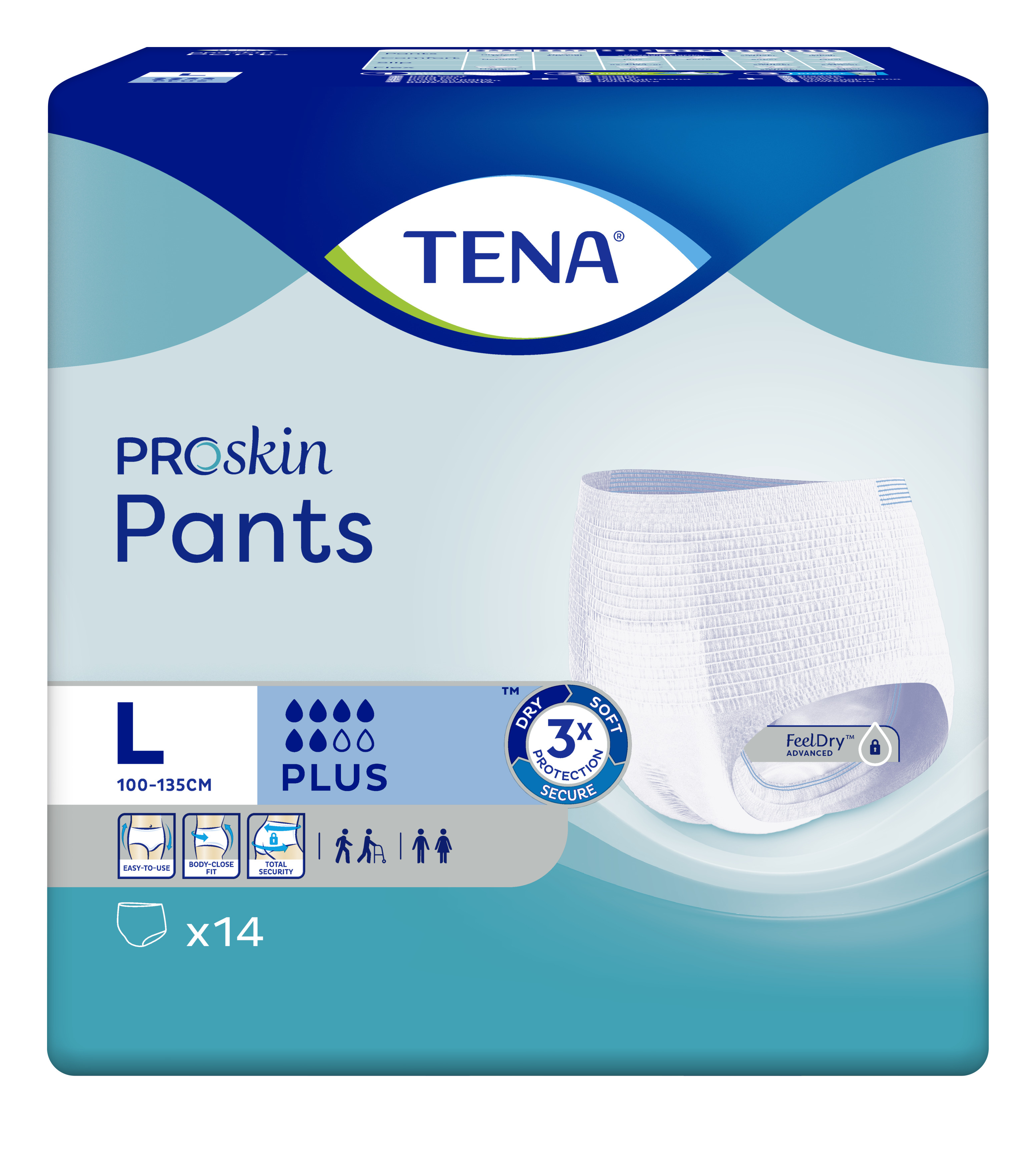 TENA PROskin Pants Plus Large