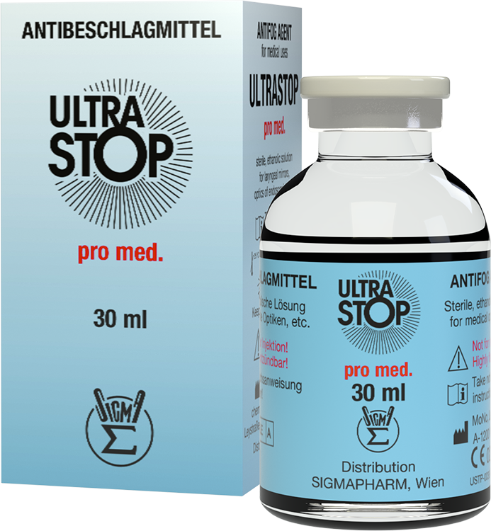 Ultrastop Antifog Solution 30ml Sterile Pierce Bottle