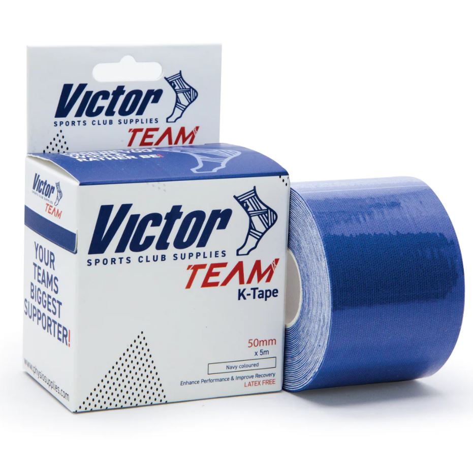 Victor Team K-Tape 50mm x 5m  Navy