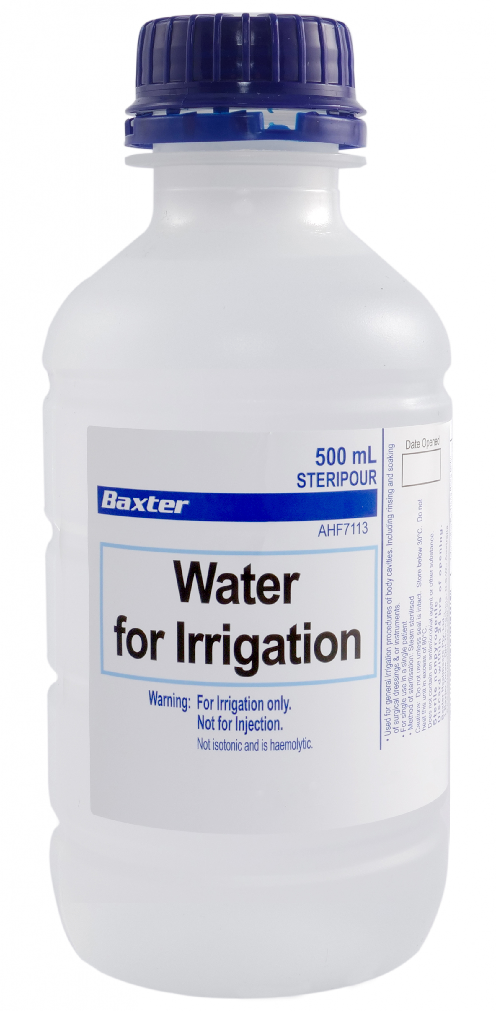 Water Sterile Steripour for Irrigation 500ml