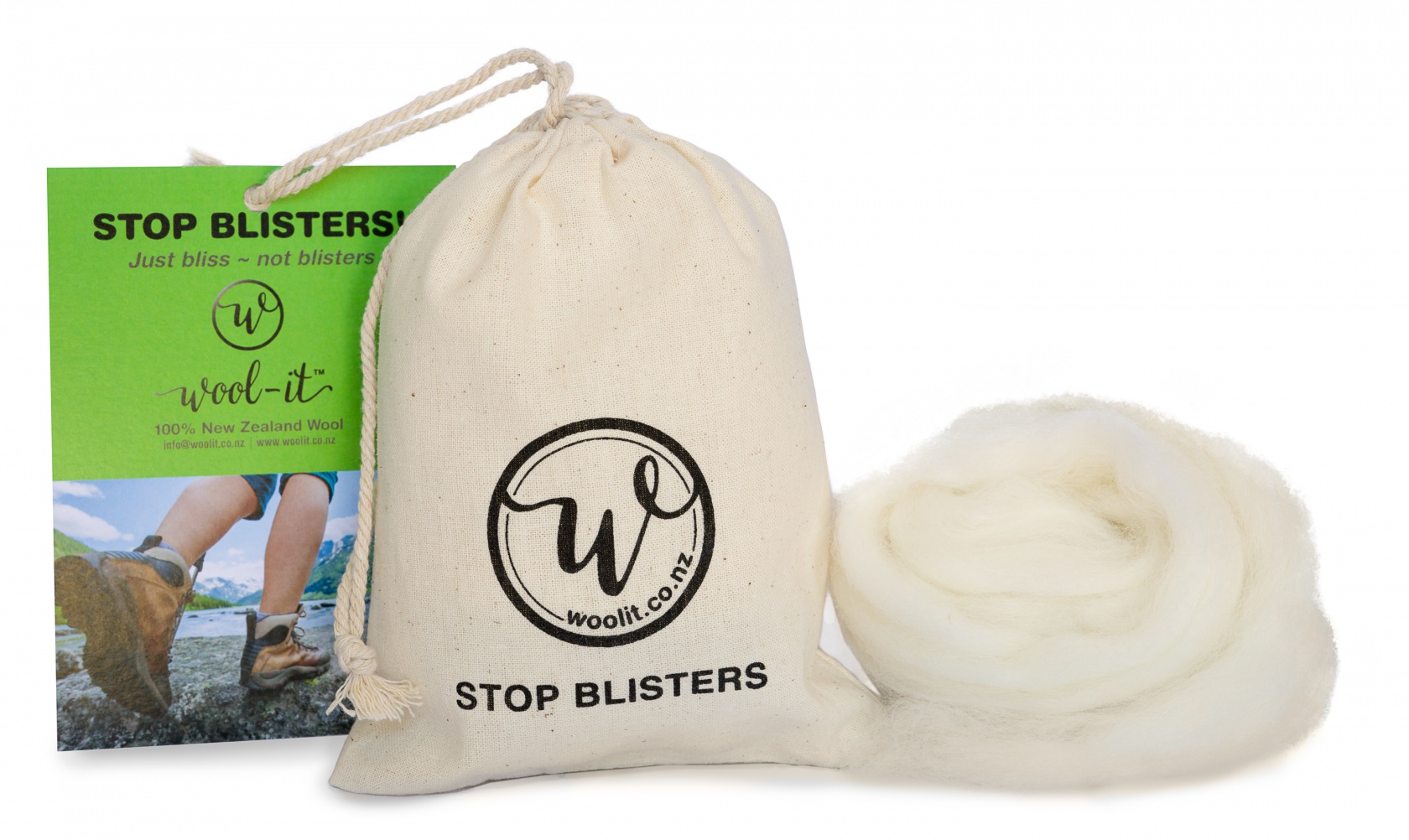 Wool-it Blister Prevention 20g Calico Bag