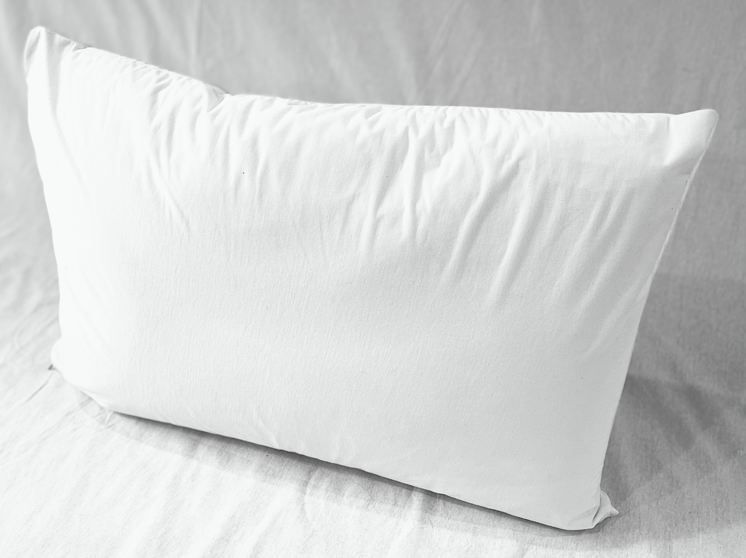 Wooltec Pillow Protectors Waterproof with side Zip White