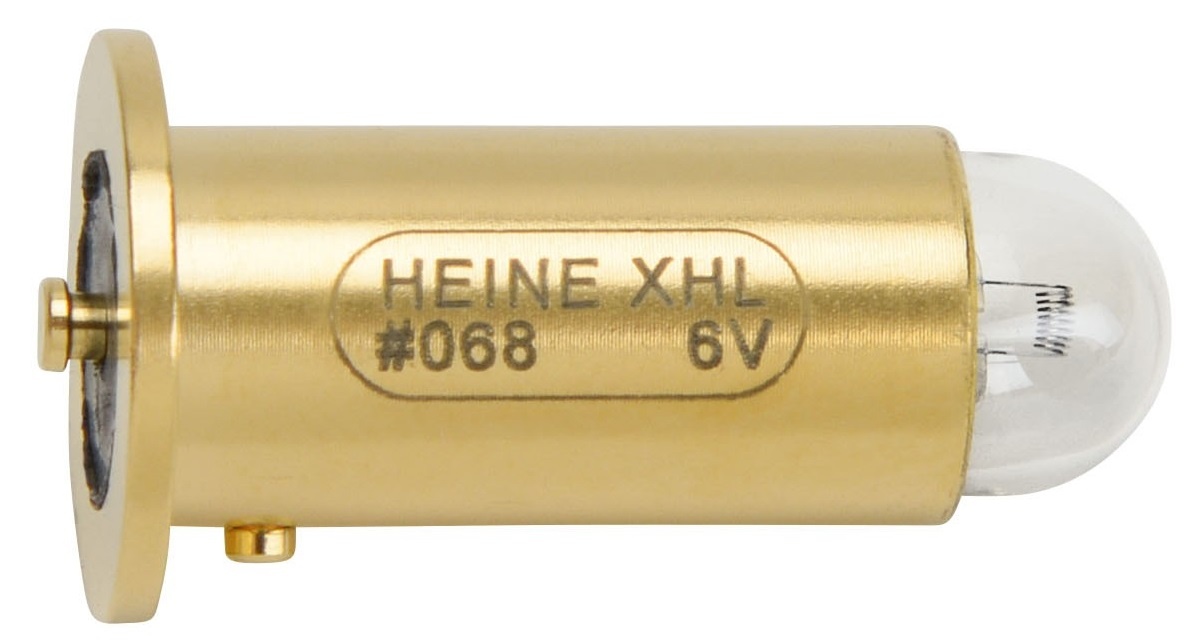 Heine XHL Xenon Halogen Bulb 6v for Omega 100 or Omega 2C Opthalmoscope #068