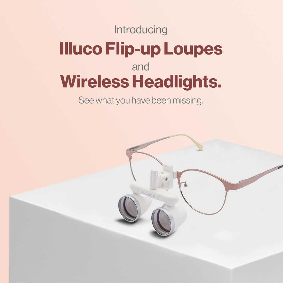 Illuco Flip-up Loupes and Wireless Headlights