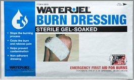 WaterJel Sterile Gel Soaked Burn Dressing 20cm x 45cm image 0