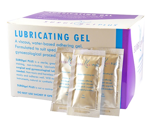 Surgi-gel Plus Sterile Lubricating Gel Sachets 3ML image 0