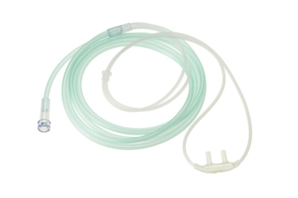 Hudson Softech Plus Nasal Cannulae with 7ft Tubing Adult image 2
