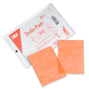 3M Defibrillator Pads Adult Single Use - PACKET OF TWO image 1