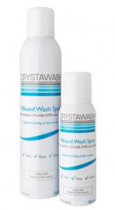 Crystawash Wound Spray 100ml image 0