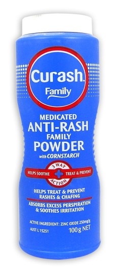 Curash Family Talc Medicated 100G image 0