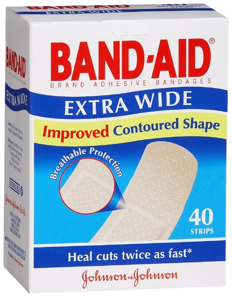 Plaster Bandaid Breathable Strips Xwide image 0