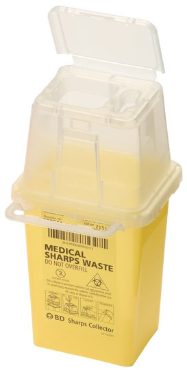BD Sharps Container Blood Collection 1.4L High Top image 0