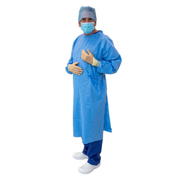 365 Healthcare Gown Reinforced SMS with 2 x Handtowels and Labels - XX-Large image 1