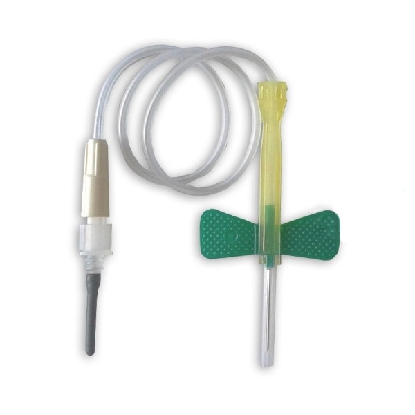 BD Vacutainer Safety-Lok Blood Collection Set 12inch tubing with L/L 21g x .75in (Green) image 1