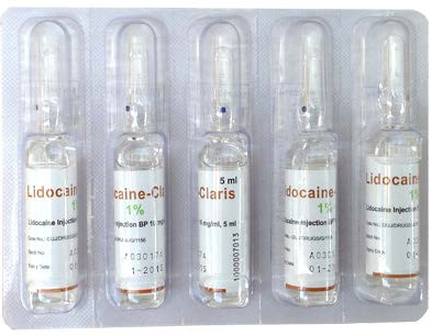 Lidocaine 1% - Baxter Injection 25 x 5ml image 1