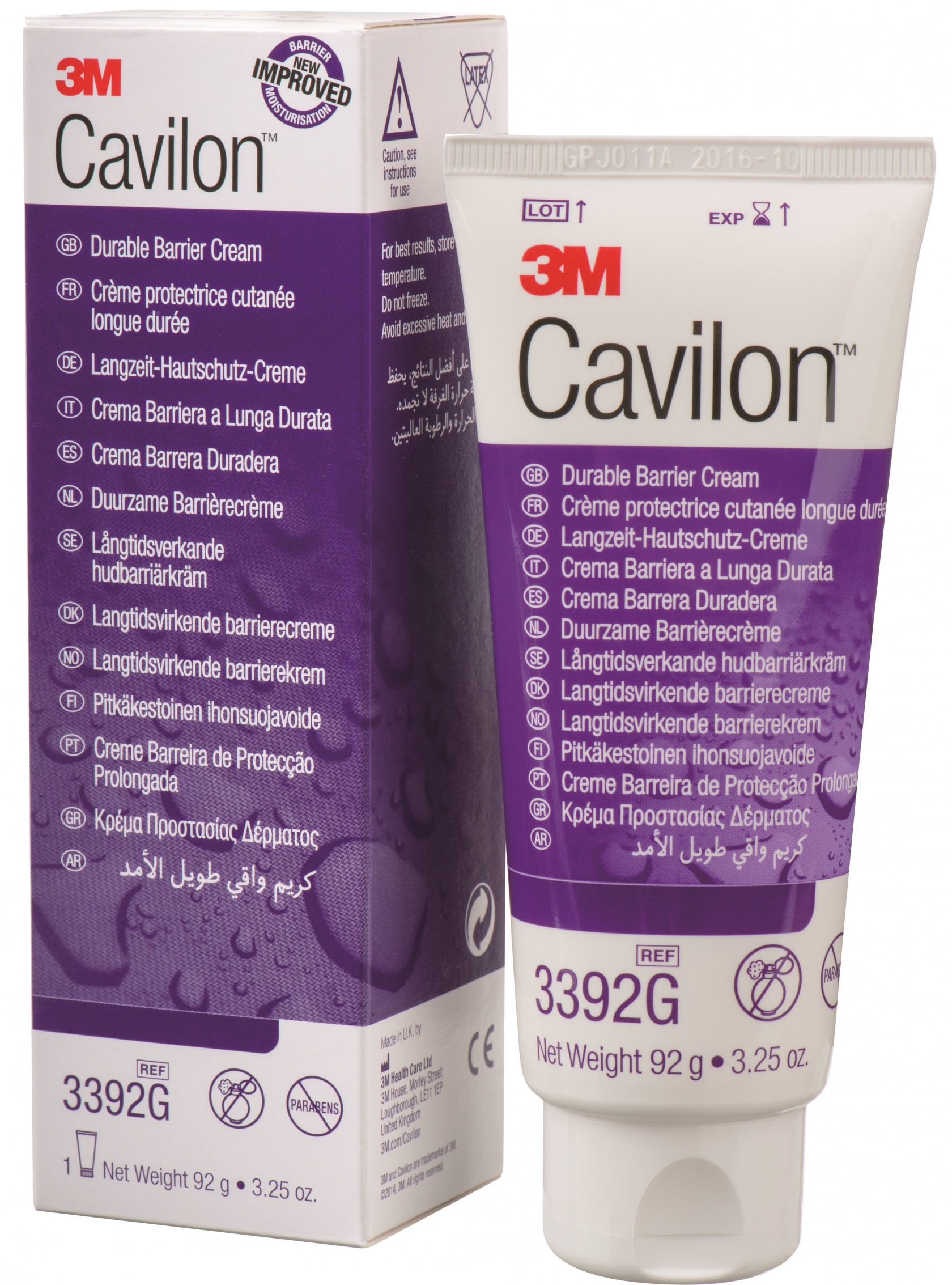 3M Cavilon Durable Barrier Cream 92g image 1