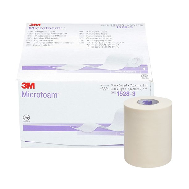 3M Microfoam Surgical Foam Tape 75mm image 0