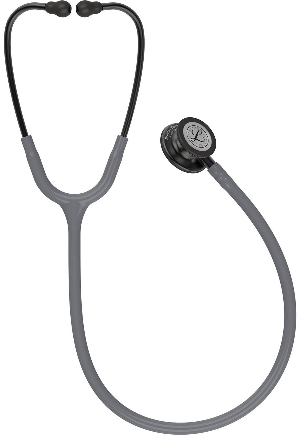 3M Stethoscope Littmann Classic III Grey with Violet Grey Stem and Smoke Finish image 0