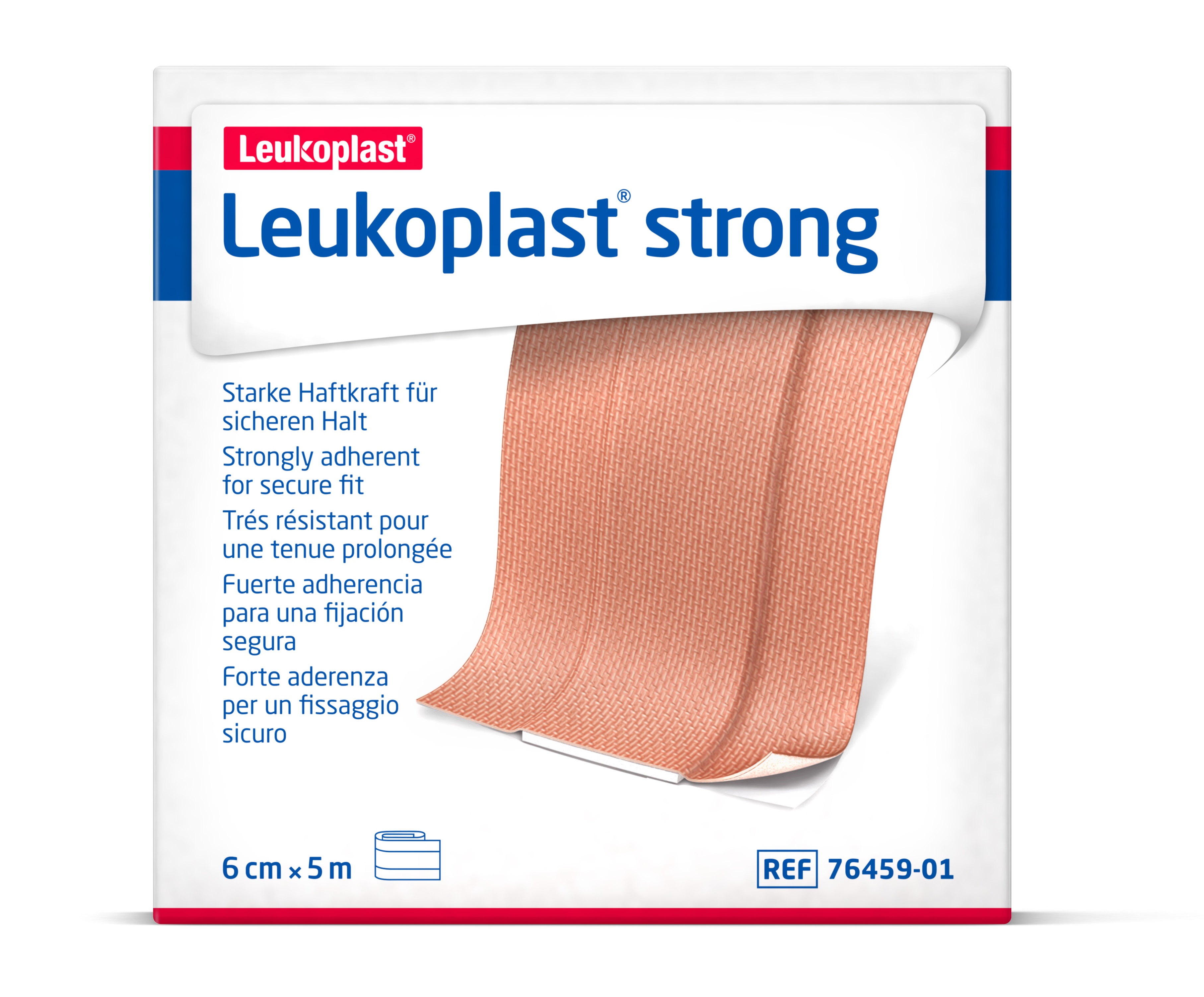 Leukoplast Strong Dressing Strip 6cm x 5M image 0