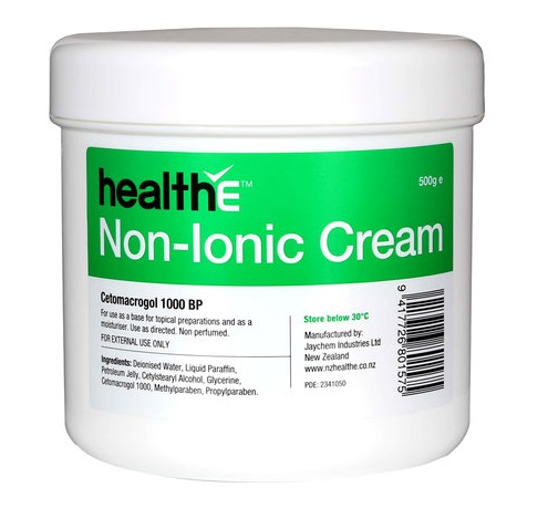 HealthE Non-Ionic Cream 500g image 0