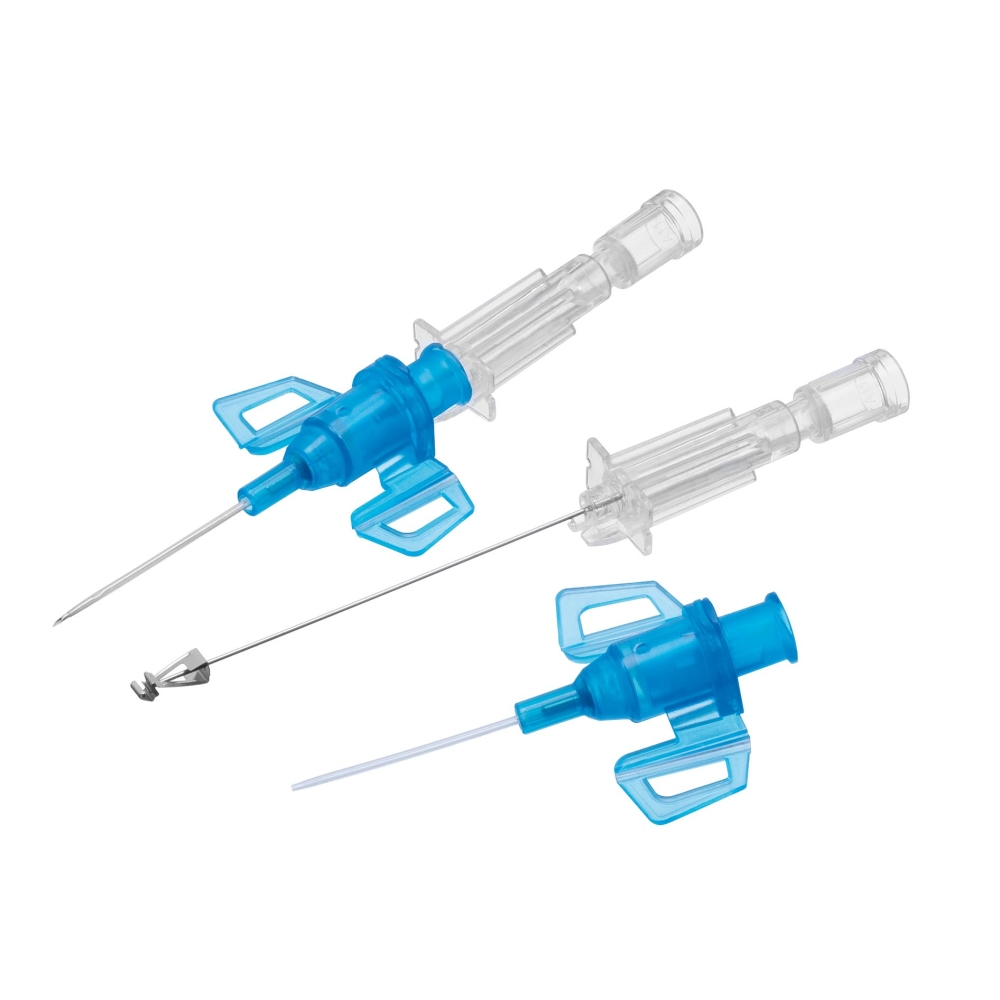 B. Braun Introcan IV Safety 3 Closed IV Catheter 22g x 1 inch image 0