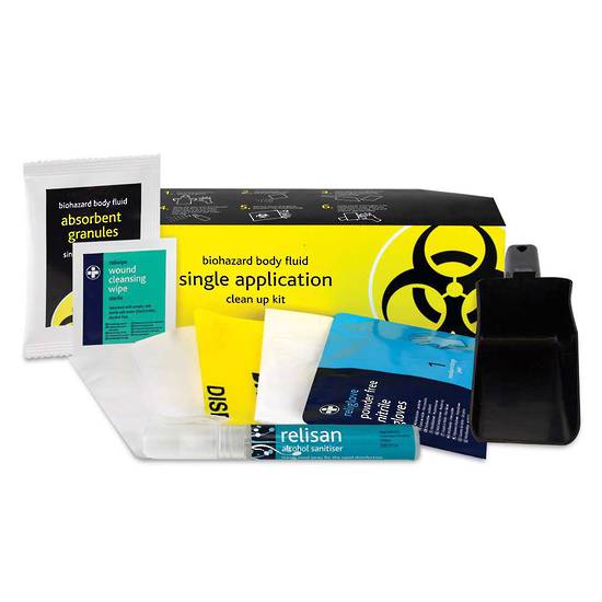 Clean Up Body Fluid Kit - Single Use image 0