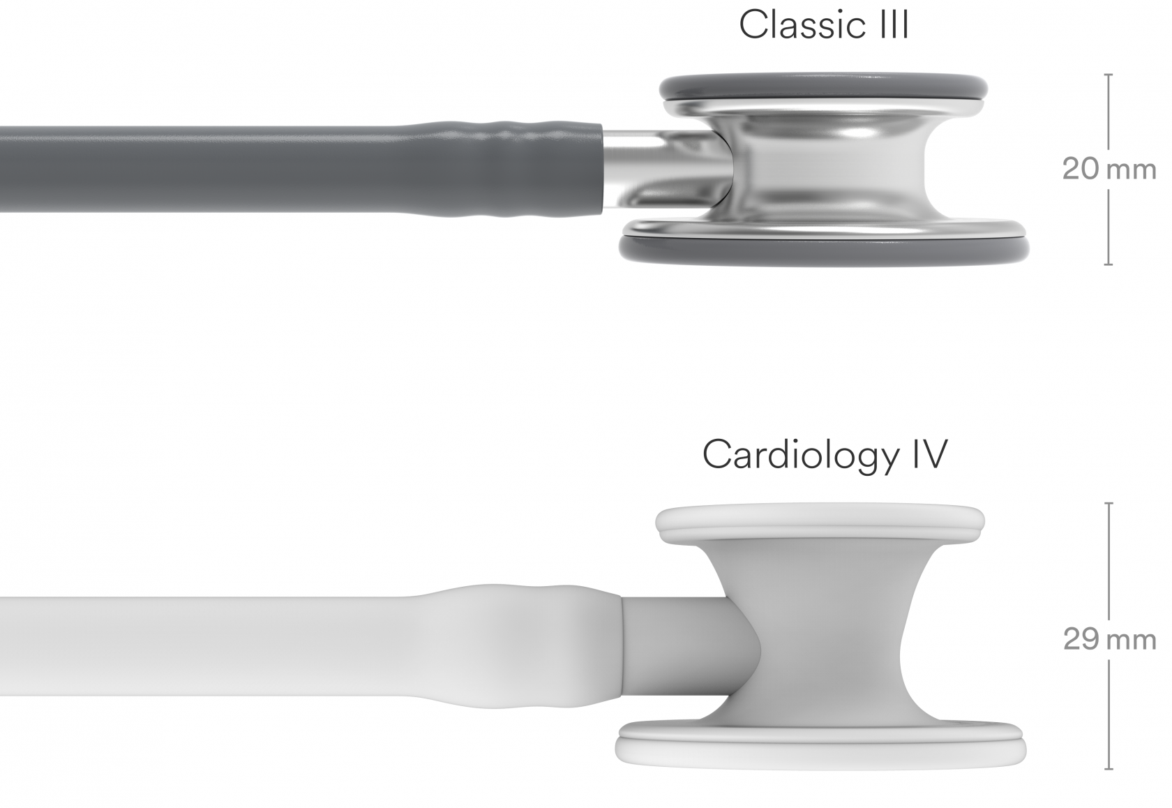 3M Stethoscope Littmann Classic III Gray image 2
